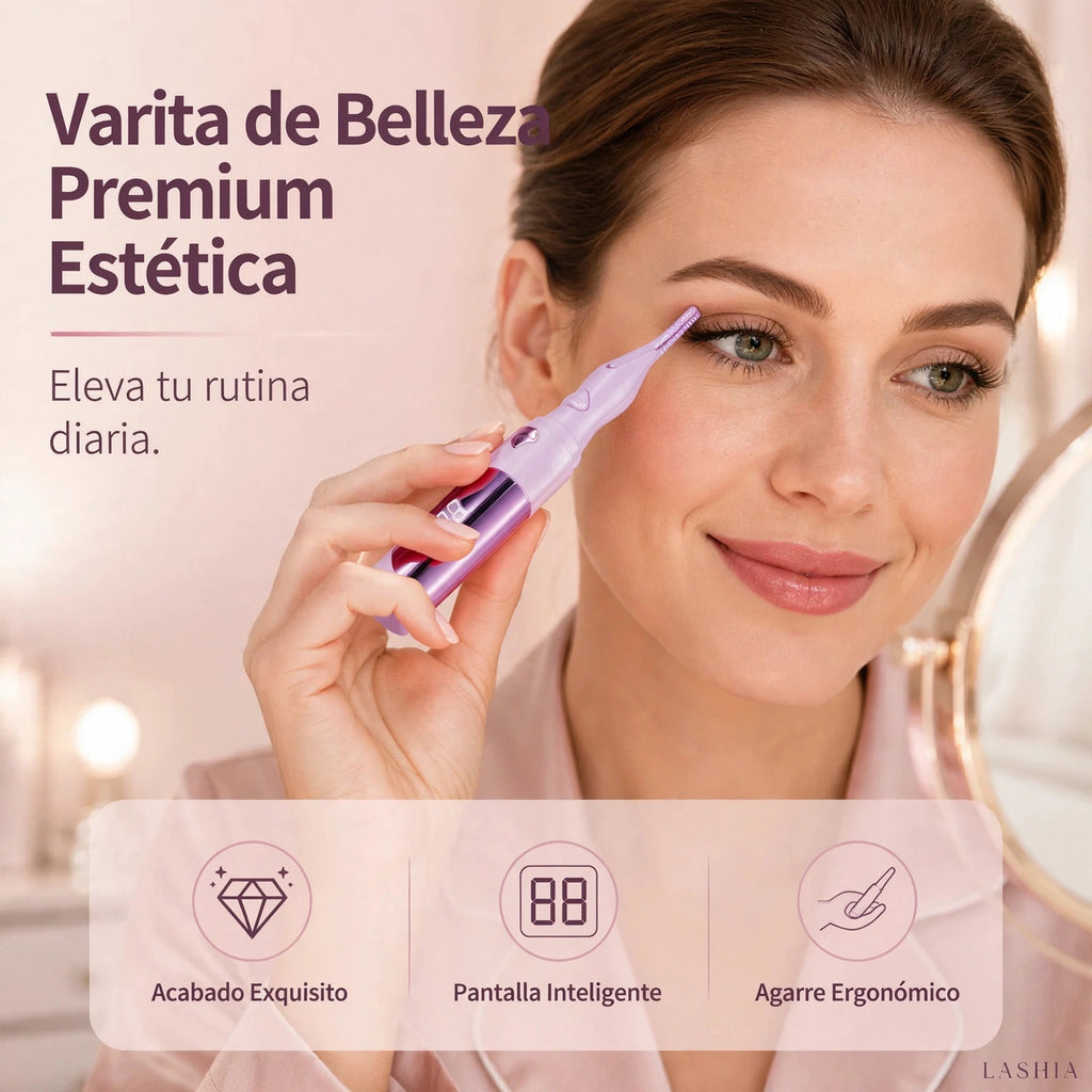 LASHIA- Rizador térmico con LED